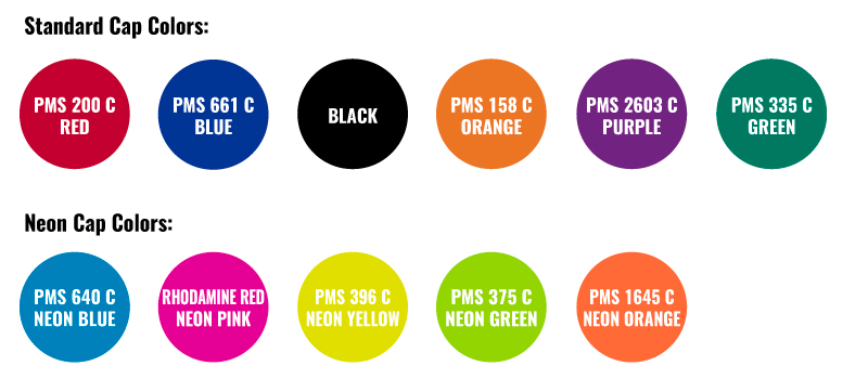 cap colors