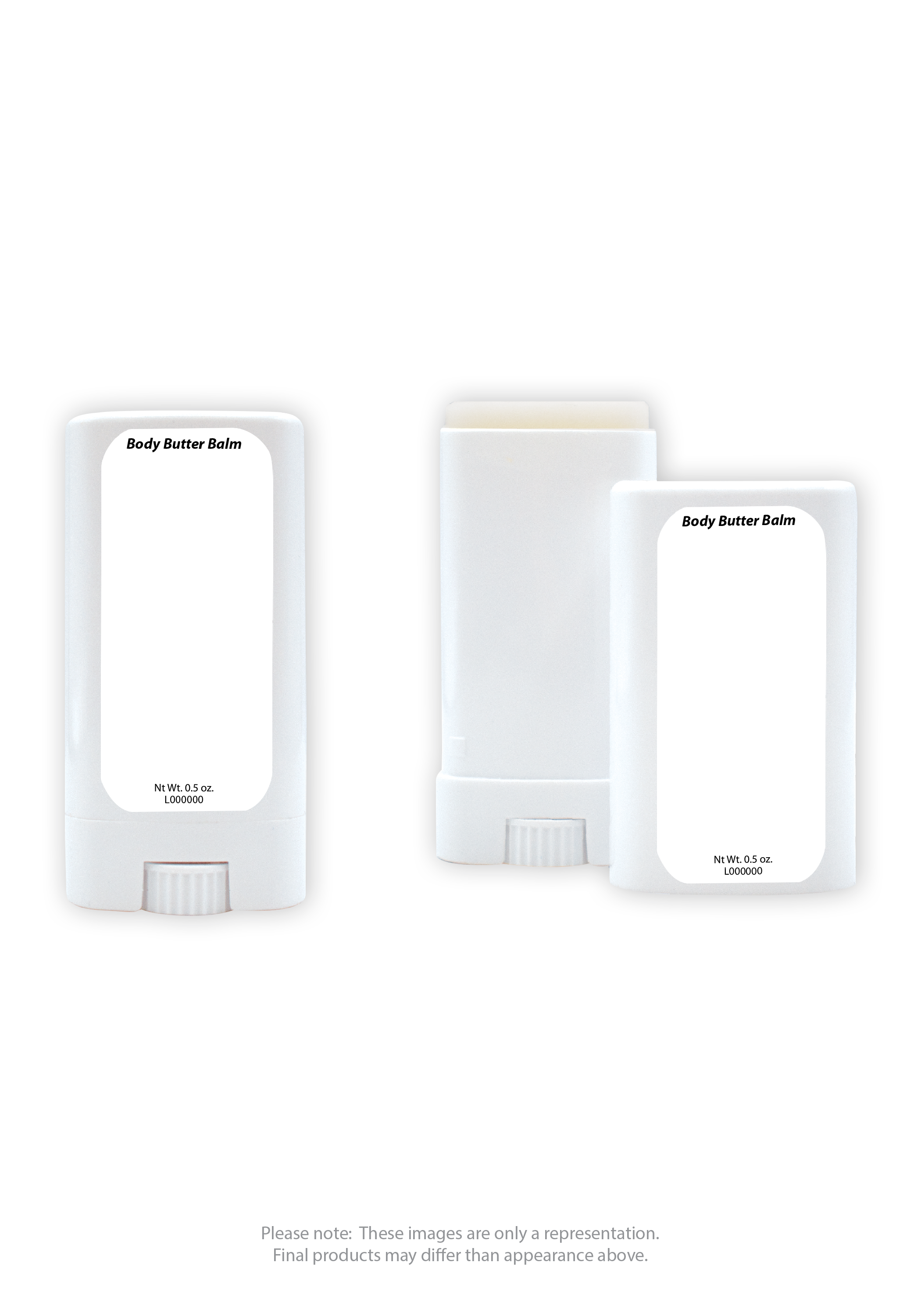 Body Butter Balm Blank Virtual