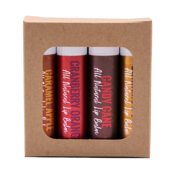 2024 Limited Edition Holiday Lip Balm 4-Pack Set