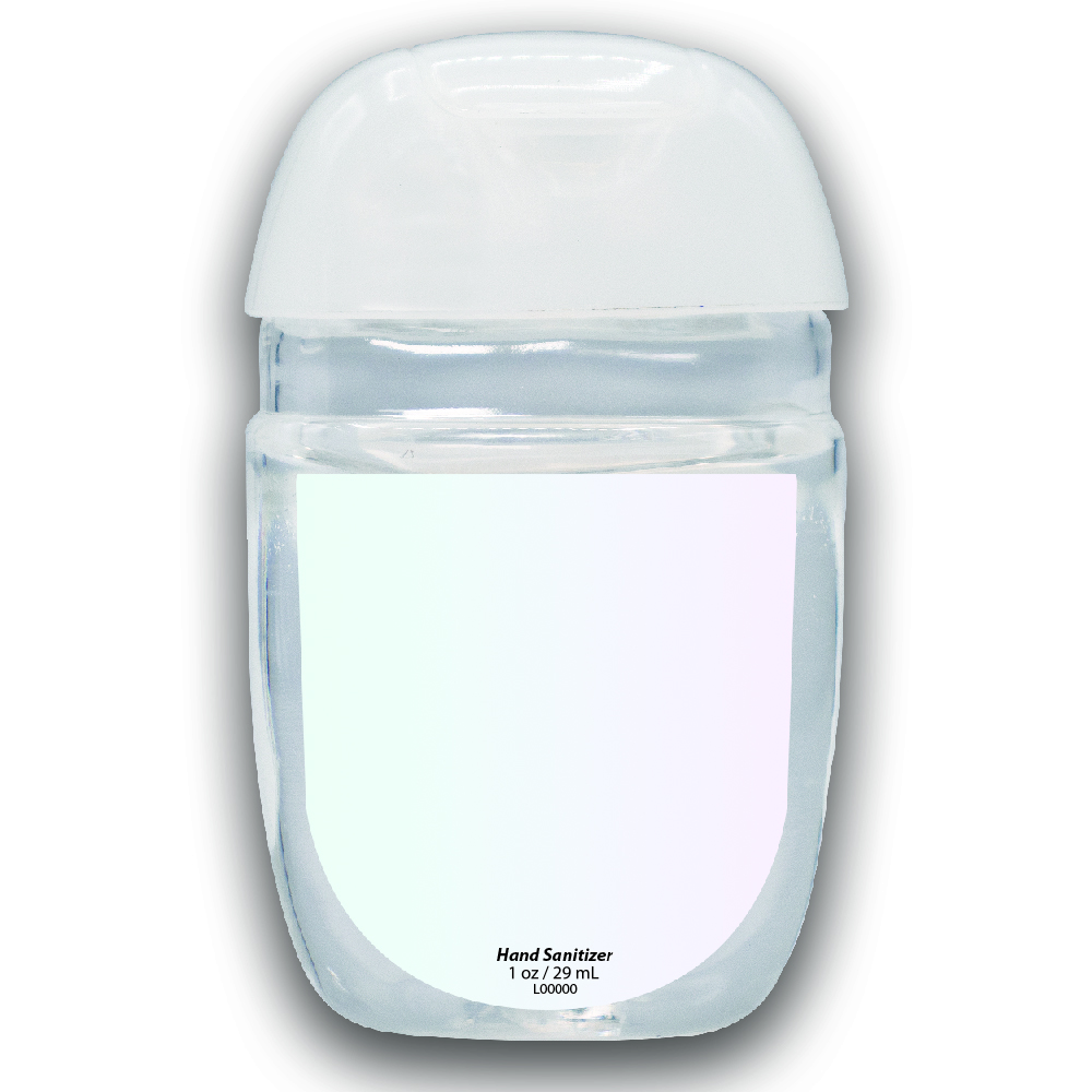hand Sanitizer Pocket Bottle Blank Virtual