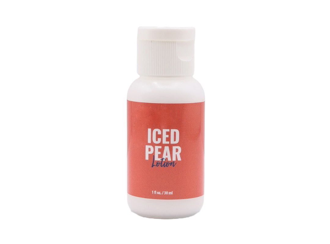 iced pear lotion no background 