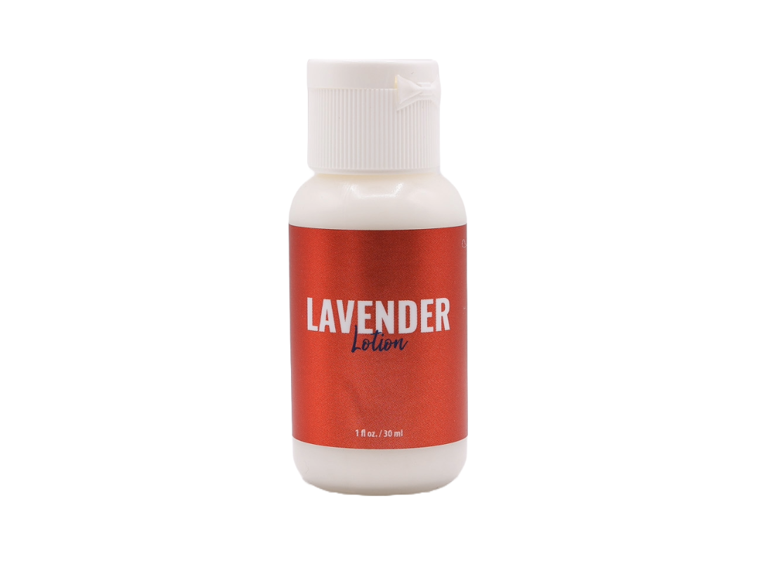 lavender lotion no background 