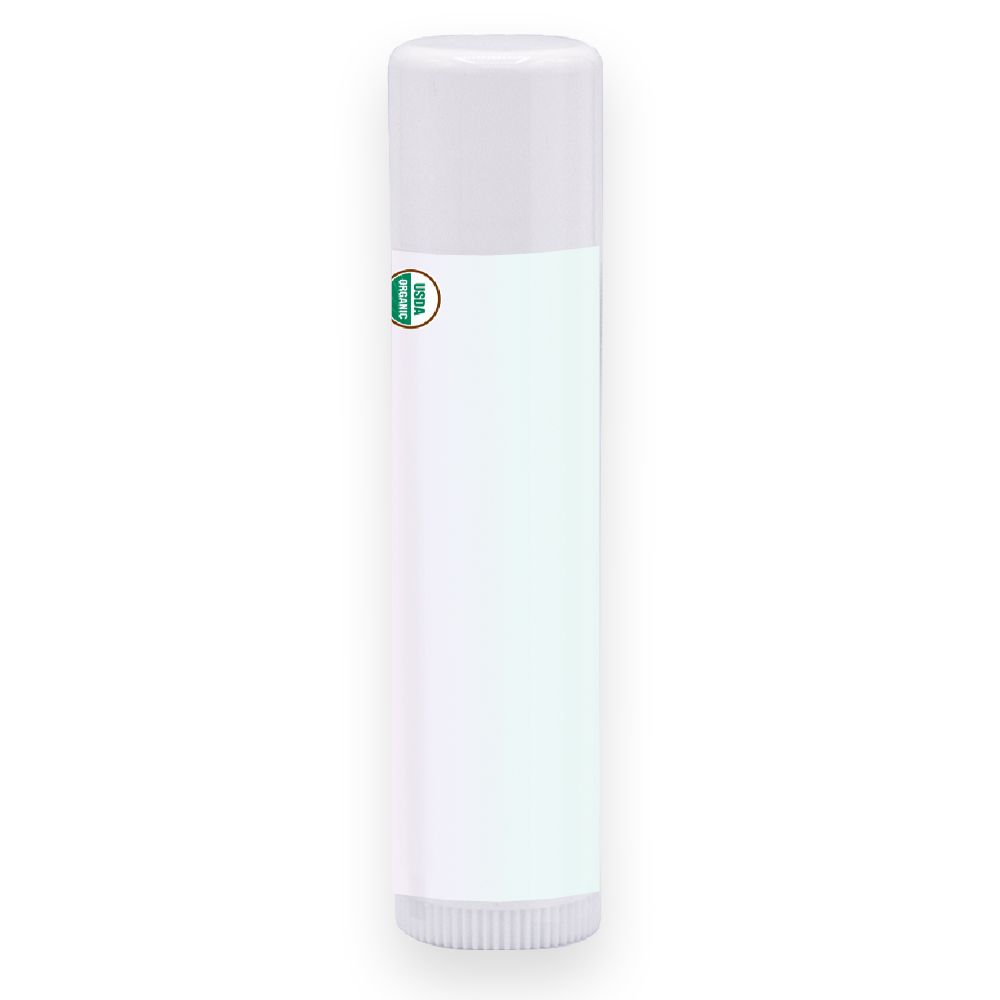 Organic Lip Balm Virtual White Tube