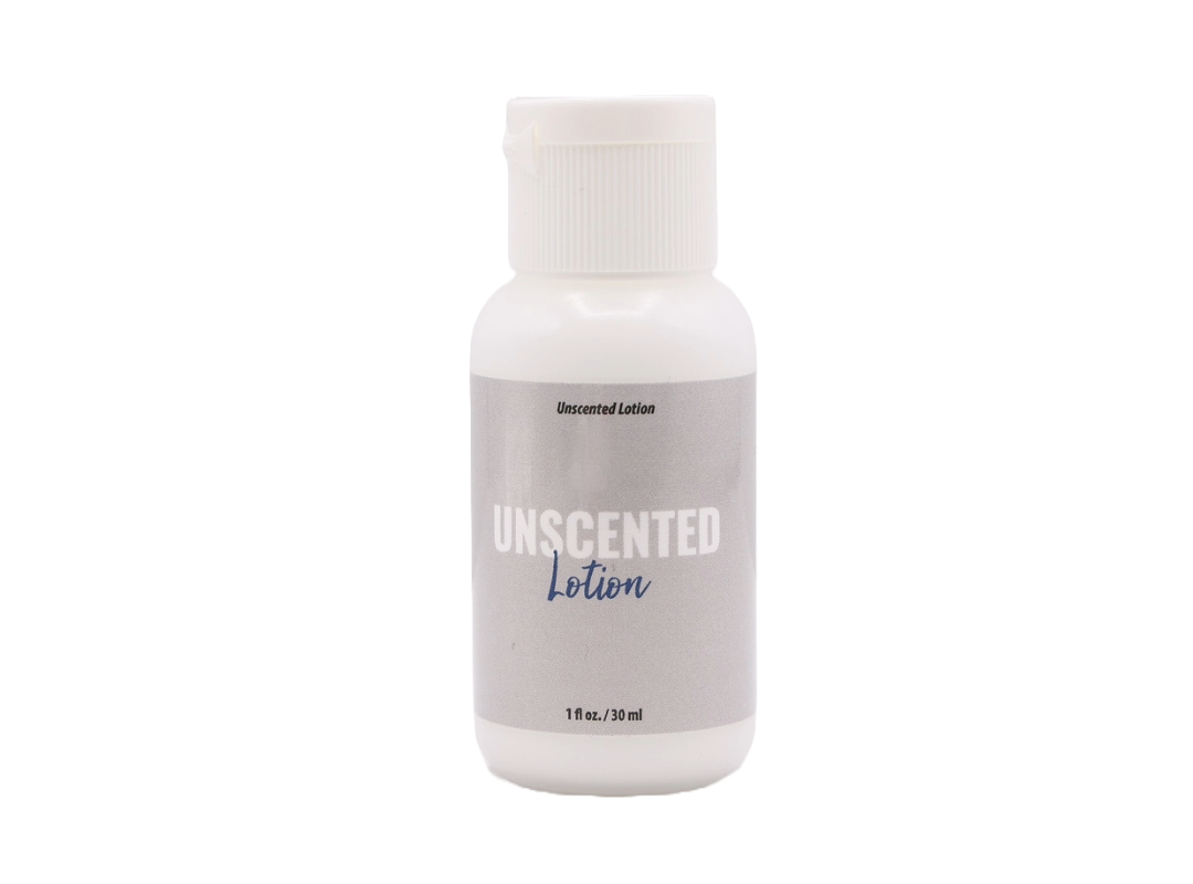 unscented lotion no background 